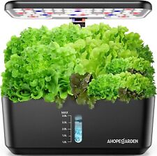 10 Pods Indoor Garden Hydroponics Growing System Plant Germination Kit Aeroponi picture