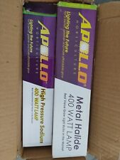 Apollo Horticulture 400w Watt MH HPS Grow Light Bulb Lot  HID Lamp Set Of 2 picture
