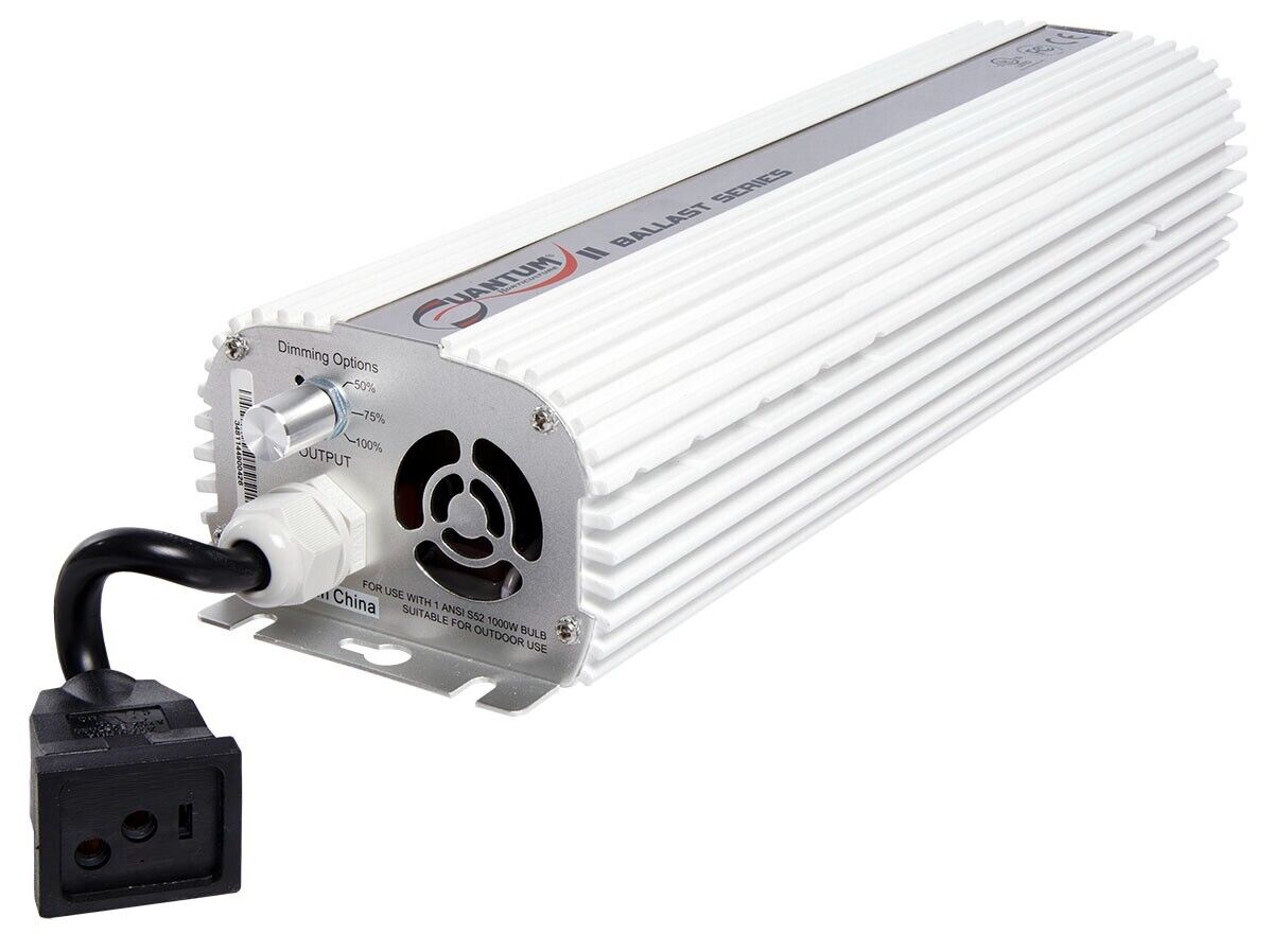 Quantum 1000W Digital Ballast, 120/240V Dimmable KICKS OUT up to 145,000 LUMENS