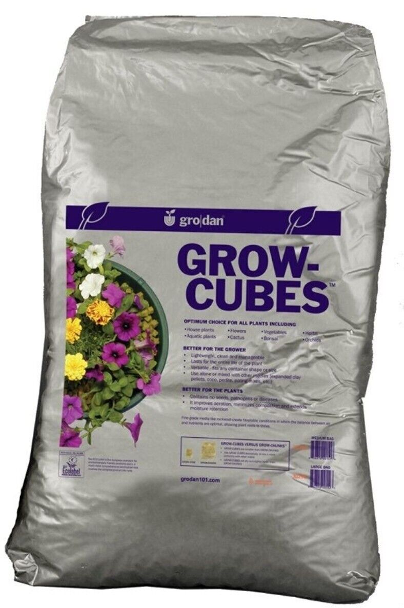 GroDan Rockwool Grow Cubes - 2 CU/FT Bag