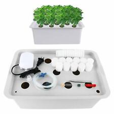 11 Holes Plant Site Hydroponic System Grow Kit Indoor Cabinet Box Home Garden picture