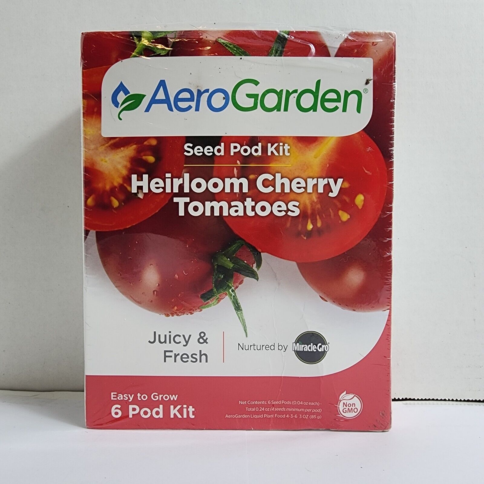 Aerogarden Seed Pod Kit, 6 count Red Robin Heirloom Cherry Tomato