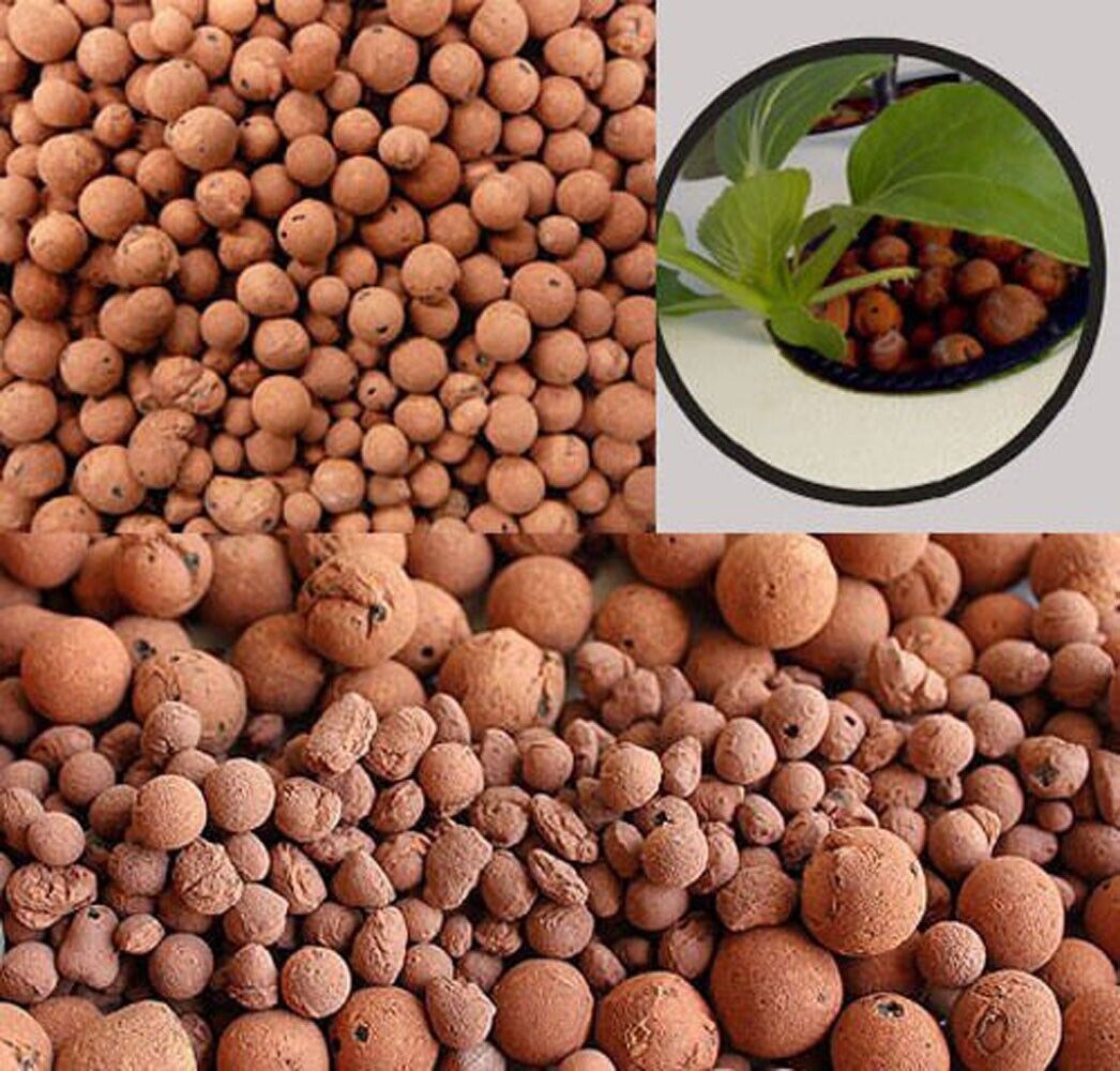 Expanded Clay Growing Media Hydroponic 10 Liter 8 mm Aggregate Pebbles Pellets