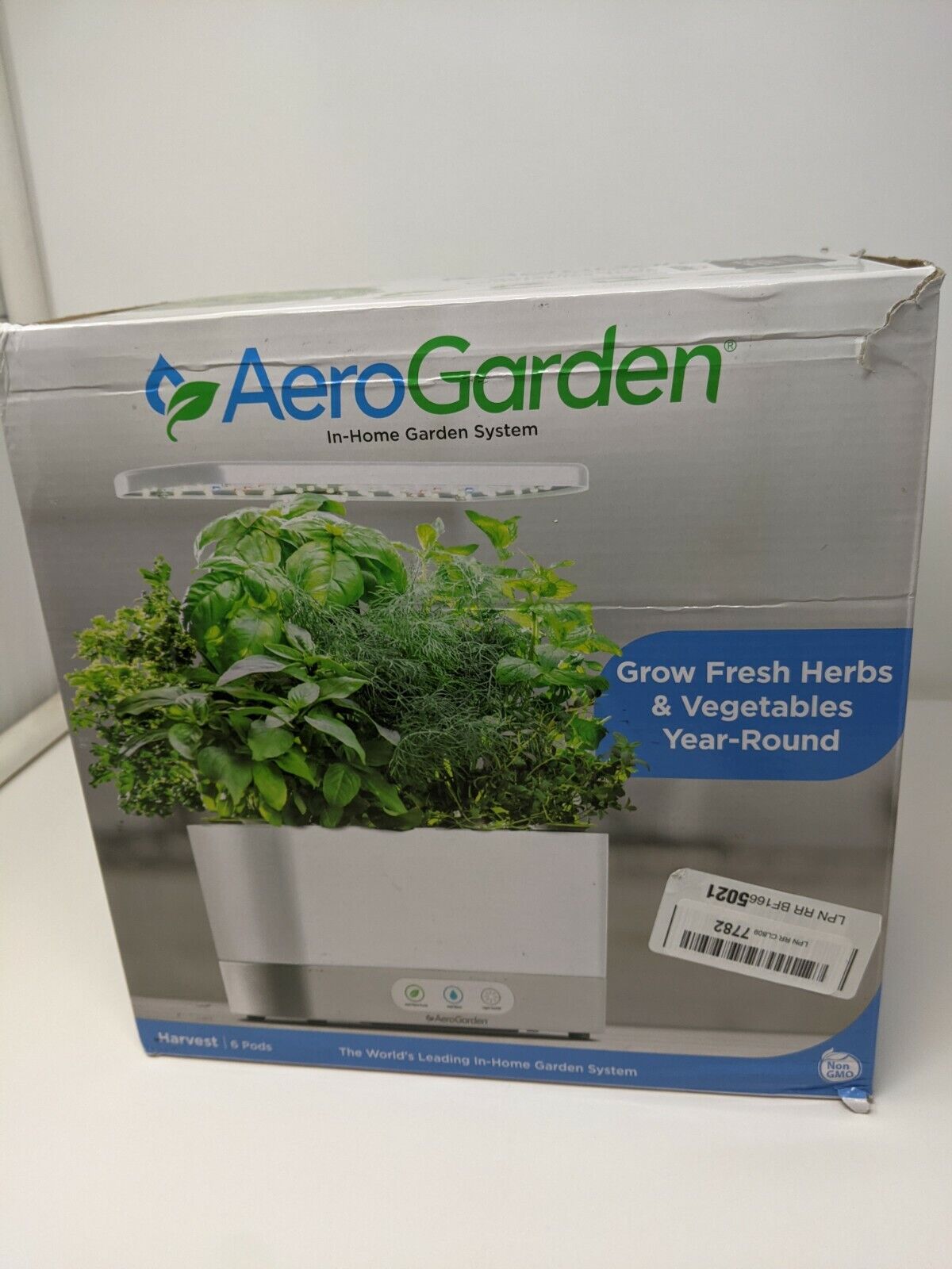 READ AeroGarden White Harvest Indoor Hydroponic Garden