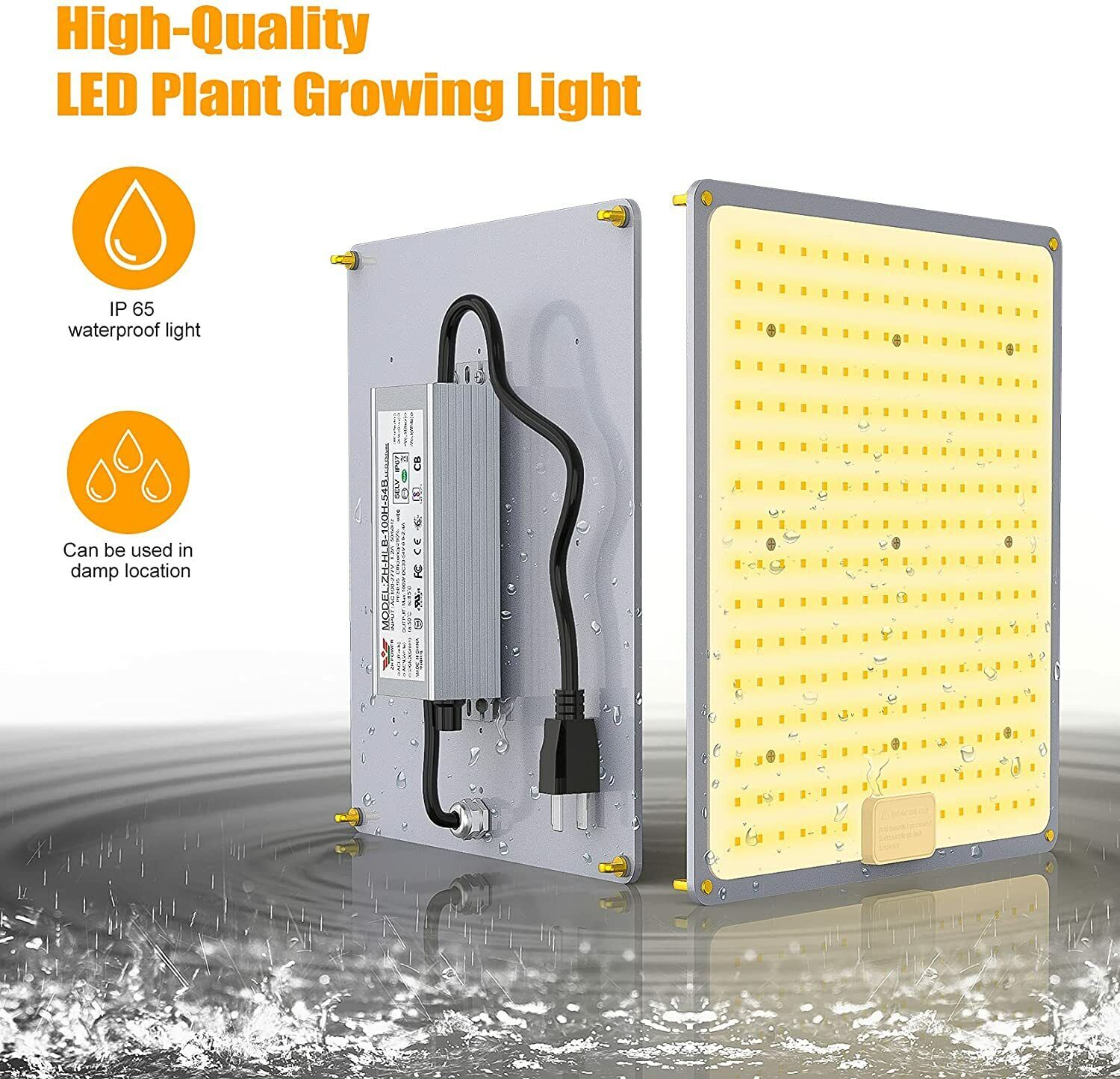 1200W LED Plant Grow Light Full Spectrum Hydroponic Growing System For Flower 