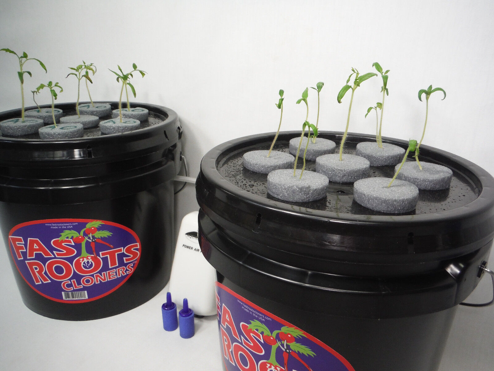 14 Site Indoor Plant Growing Aeroponics Cloner - Complete Cutting Rooting System
