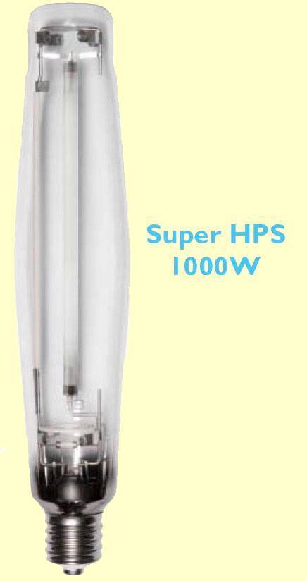 Advanced 1000w Super HPS (High Pressure Sodium) Grow Light Bulb HID Hydroponics
