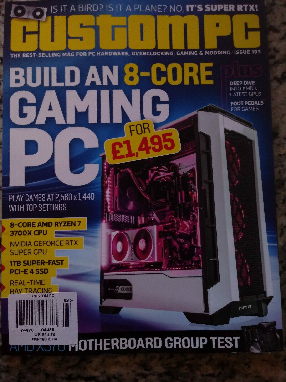 Custom pc build an 8-core gaming pc issue 193 oct.2019