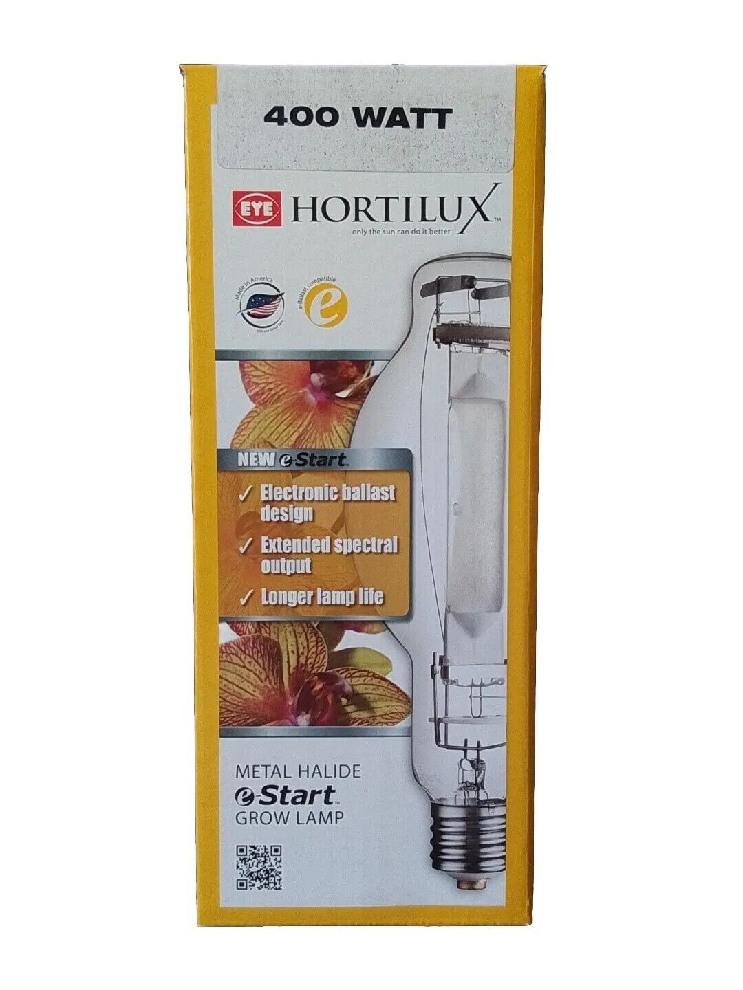 Eye Hortilux  400W (Watt) MH (Metal Halide) E-start (M400/HOR/HTL/ES)