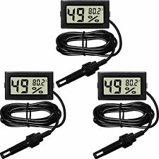 LCD Digital Thermometer Hygrometer Aquarium Humidity Meter Gauge Fahrenheit picture