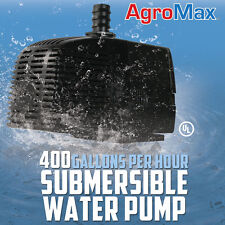 400 GPH SUBMERSIBLE WATER PUMP GALLONS PER HOUR HYDROPONICS xtreme cap fountain picture