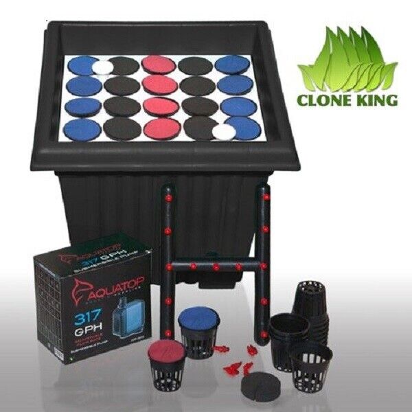 2 COMPLETE CLONE KING 25 SITE AEROPONIC CLONING MACHINES MAKES IT EASY 2 CLONE