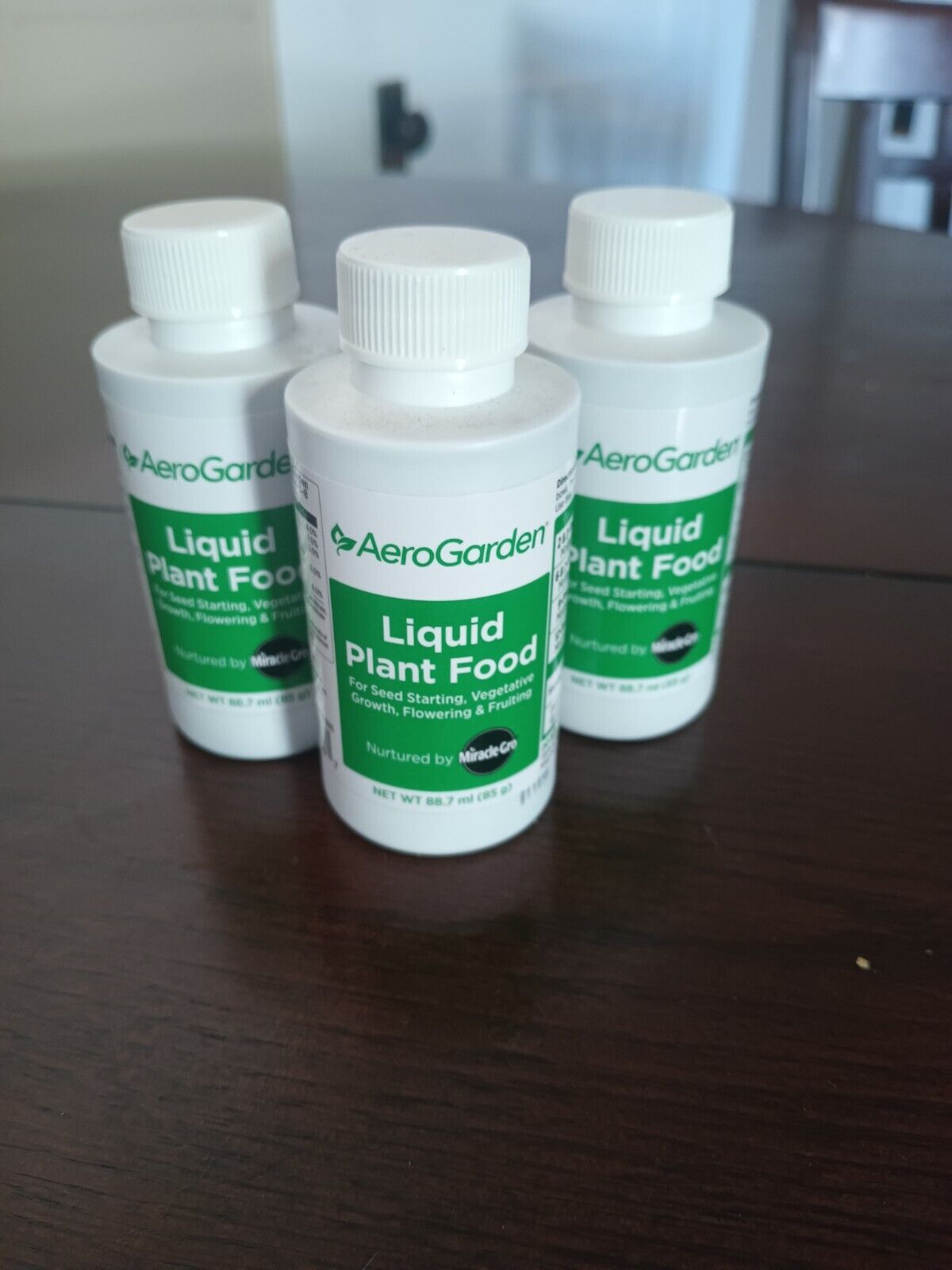 AeroGarden Liquid Plant Food Nutrients. Hydroponic Plant Food Lot of 3