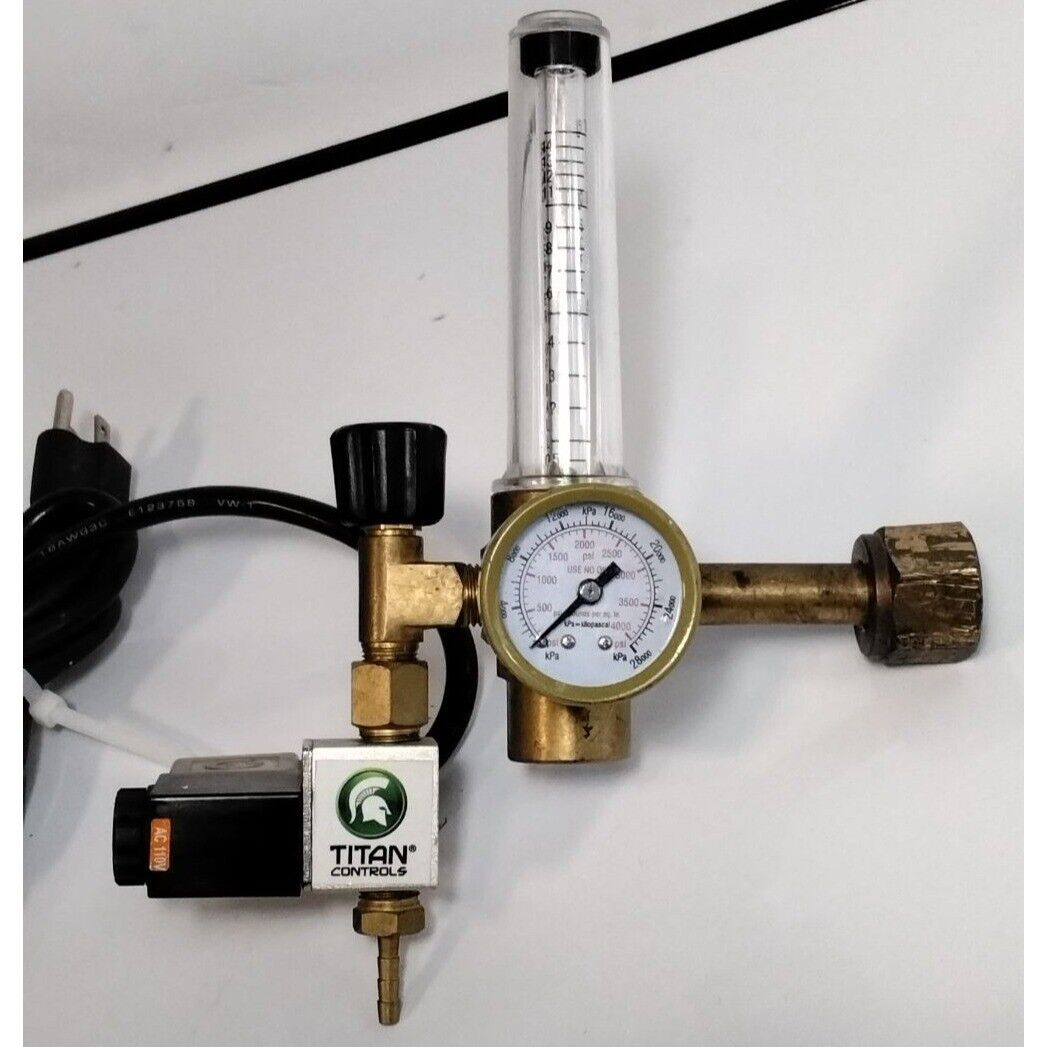 Hydroponics Exotics Injection System Regulator Grow Room Flow Meter Control CO2