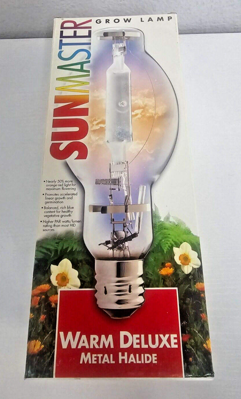 SunMaster 1000w Metal Halide Warm Deluxe Bulb 80308 ** Sold Individually **