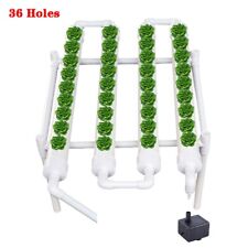 NFT- Hydroponic Growth Systems kit Outdoor Planting PVC-Pipe Planter Cultivation picture