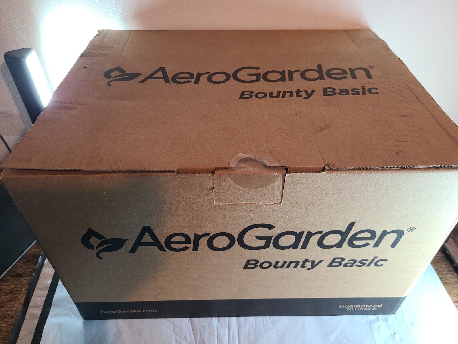 Open Box AeroGarden Bounty Basic with Gourmet Herb Seed Pod Kit Model 100911-BLK