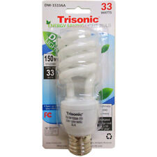 Daylight Light Bulb CFL 33 W 150 Watt Repl White Compact Fluorescent 6400K picture