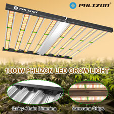 PHLIZON 1000W 640W/Samsung LM281B Grow bar Lights Dimmable Commercial Plant Lamp picture