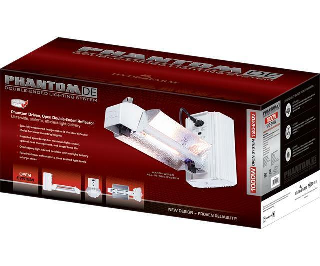 Phantom 50 Series DE Open Lighting System 1000W, 120/240 SAVE $$ W/ BAY HYDRO