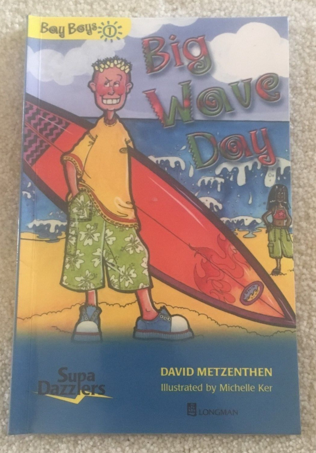 DAVID METZENTHEN, BAY BOYS. BIG WAVE DAY. 0733906230. KIDS FICTION