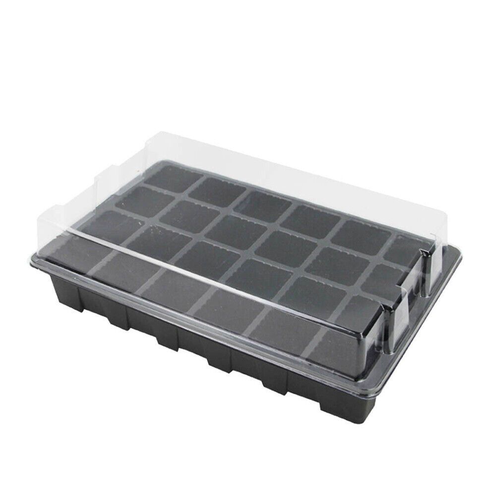 growing plates 24 Holes Sprouter Tray Plant Growing Tray Grow