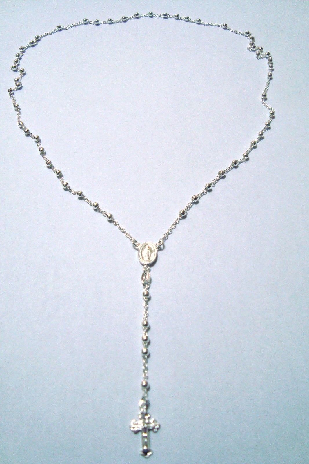 925 STERLING SILVER ITALIAN ROSARY 24\