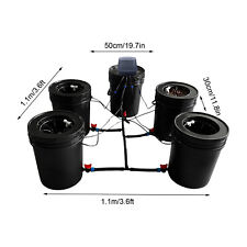 New Hydroponics Growing System Drip Irrigation System for Vegetables 4+1 Buckets picture