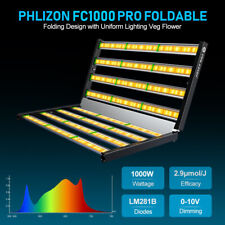 PHLIZON 1000w LED Grow Light Bar Samsung Diode Full Spectrum Indoor Growing Lamp picture