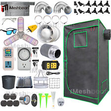 Complete Grow Tent Kit w/LED Full Spectrum Grow Light+Air Filter Kit+Duct Fan picture