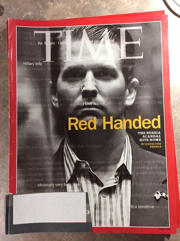 Time Red-Handed July 2017