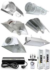 iPower 400/600/1000W HPS&MH Grow Light System Kit Cool Tube Hood Wing Reflector picture