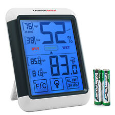 ThermoPro Indoor Thermometer Hygrometer Digital LCD Humidity Temperature Monitor picture