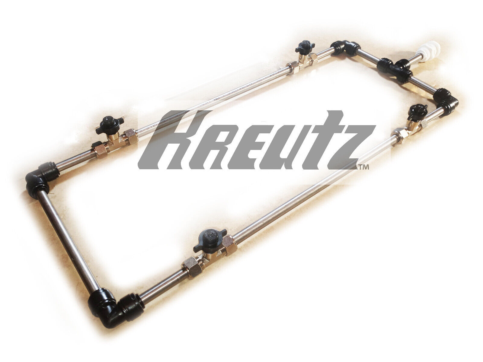 High Pressure Aeroponic Misting (4)xNozzle Manifold Kit 20