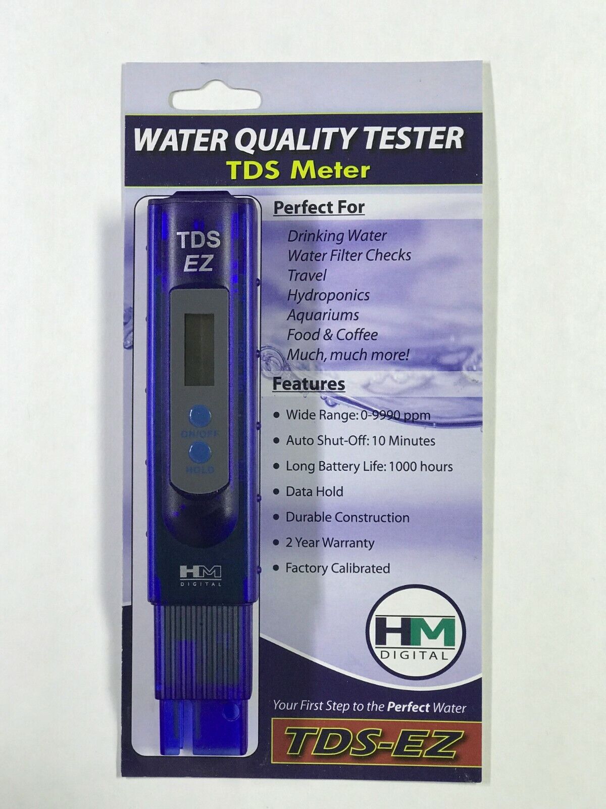 HM Digital TDS-EZ Water Test Meter