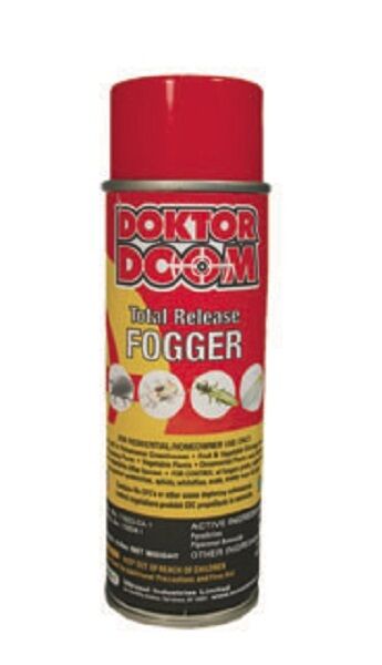 12pc 3oz Doktor Doom Spider Mite Thrip Aphid Gnats Total Release Fogger SAVE $