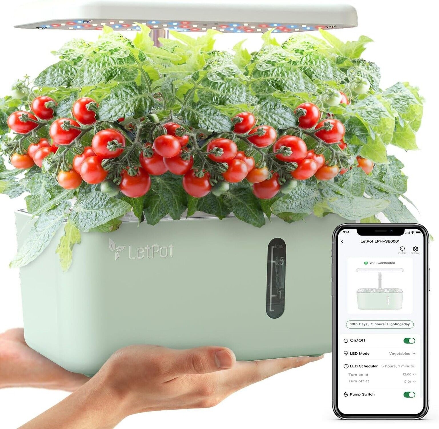 LetPot Hydroponics Grow System - Smart Indoor Garden Kit for Hydroponics Star...