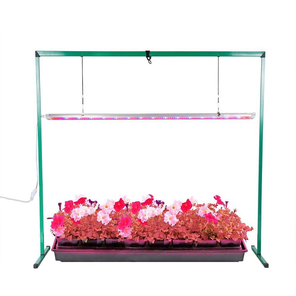 iPower 36W 4 Feet LED Grow Light Stand Rack for Seed Starting Plant Growing