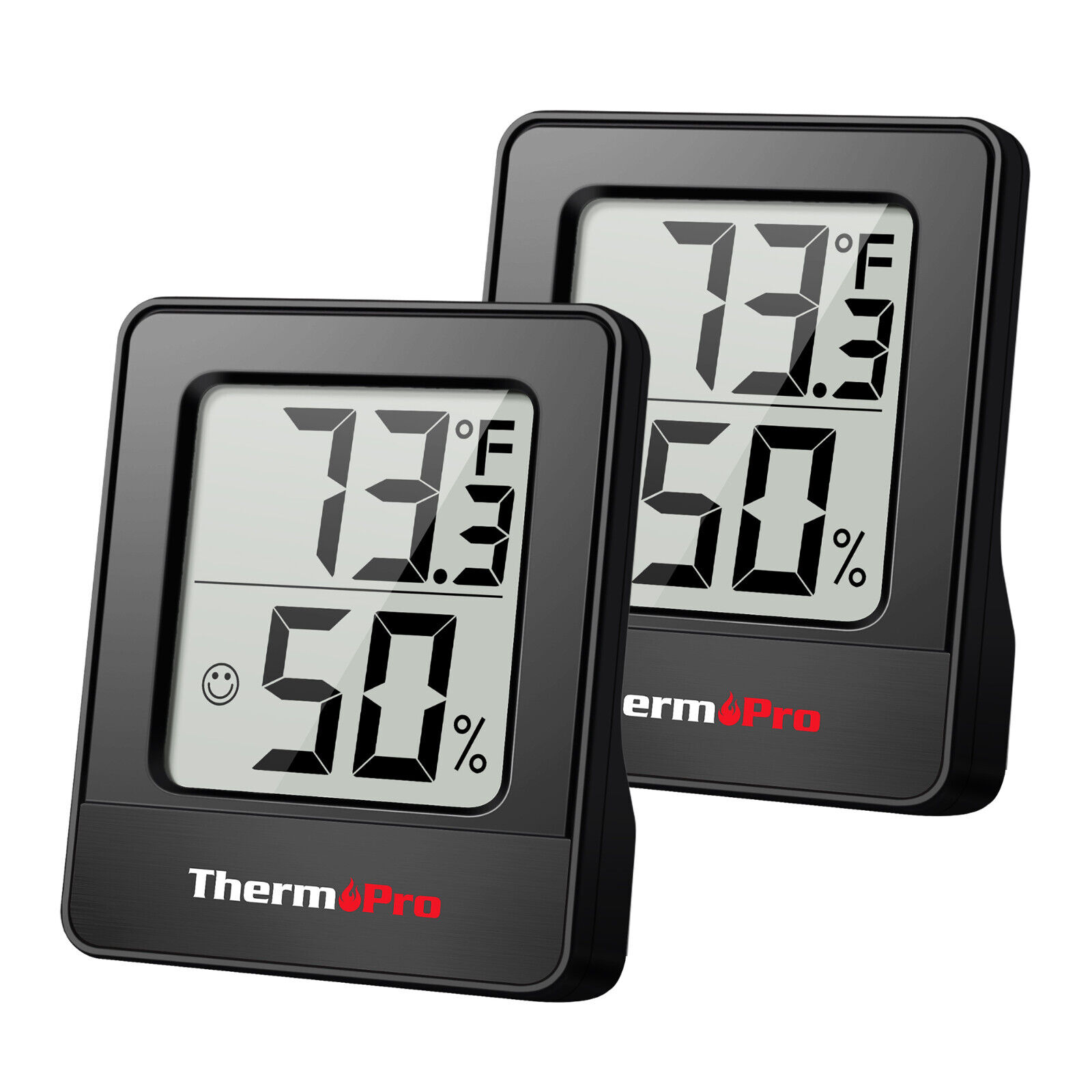 2pcs mini  LCD Digital Indoor Hygrometer Thermometer Humidity Monitor Meter