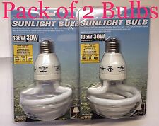 2 PACK - 135W 6500K Natural Sunlight Light Bulb/s Grow CFL Growlights ED4U #7145 picture