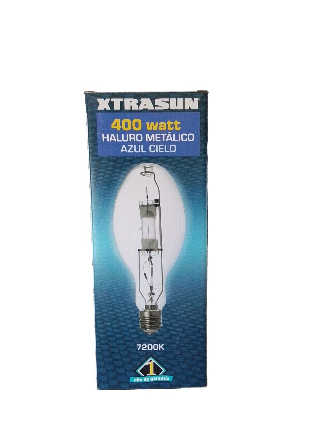 Xtrasun 400W 400 Watt MH Metal Halide Bulb Lamp Sky Blue 7200k 
