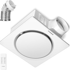 Bathroom Exhaust Fan 50-110-160 CFM with Humidity Sensor Quiet Ceiling Vent Fan picture