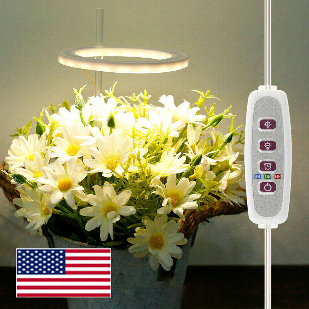 USB LED Light-Head Full Spectrum Indoor Plant Grow Light Dimmable Lamp US SHIP