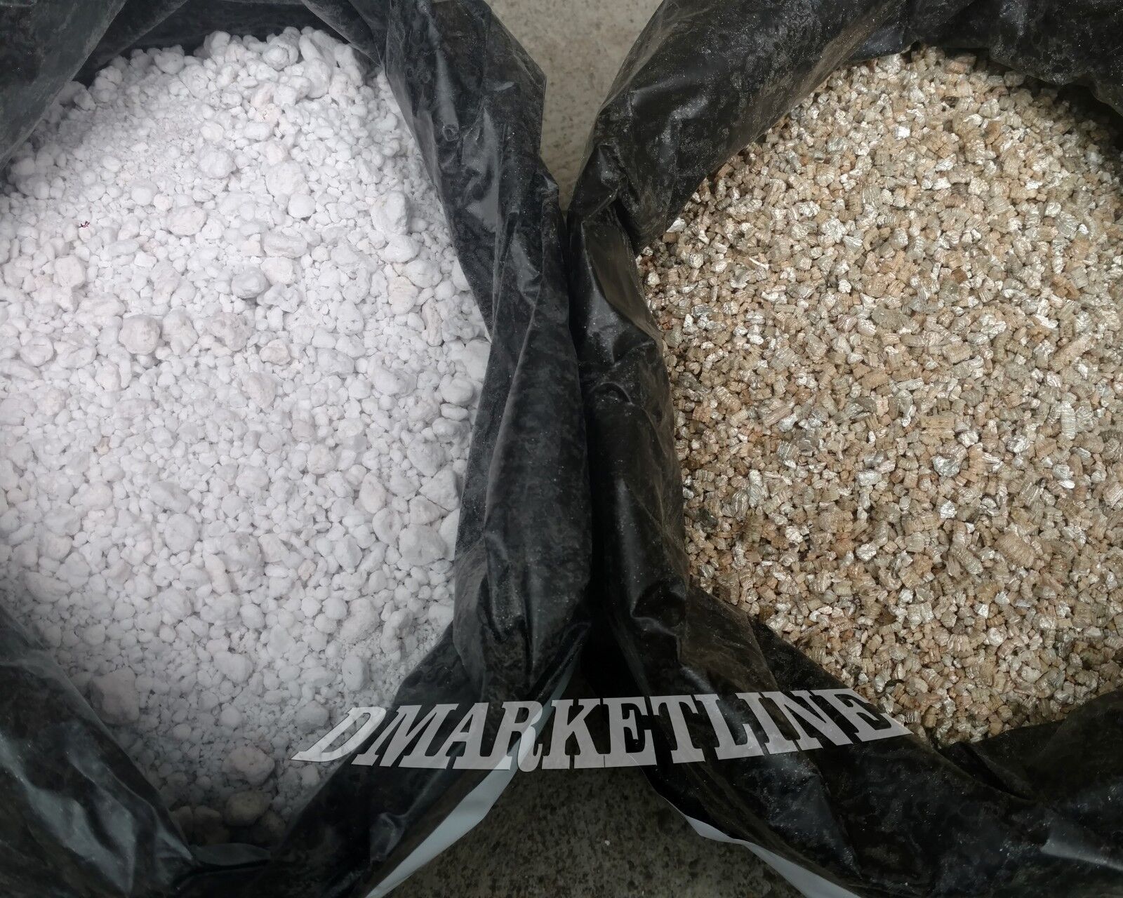 Quality perlite and Vermiculite medium Fine half  gallon of each
