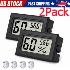 2 Pack Mini Hygrometer Indoor Humidity Meter, Small Digital Thermometer Humidity picture
