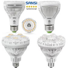 SANSI LED Grow Light Bulb 36W 40W Full Spectrum E26 Indoor Plants Seedlings Lamp picture
