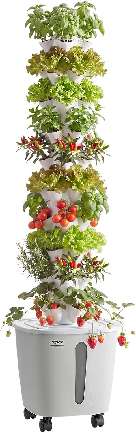 50 Pods 10 Tiers Hydroponics Growing System Kit with App Control