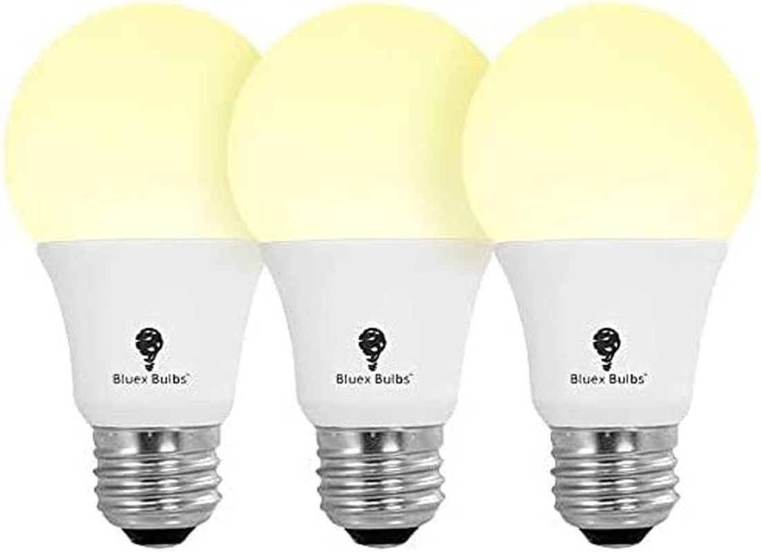3 Pack Bluex 100W LED Grow Light Bulb A19 Bulb - Full Spectrum Grow Lamp - Grow 