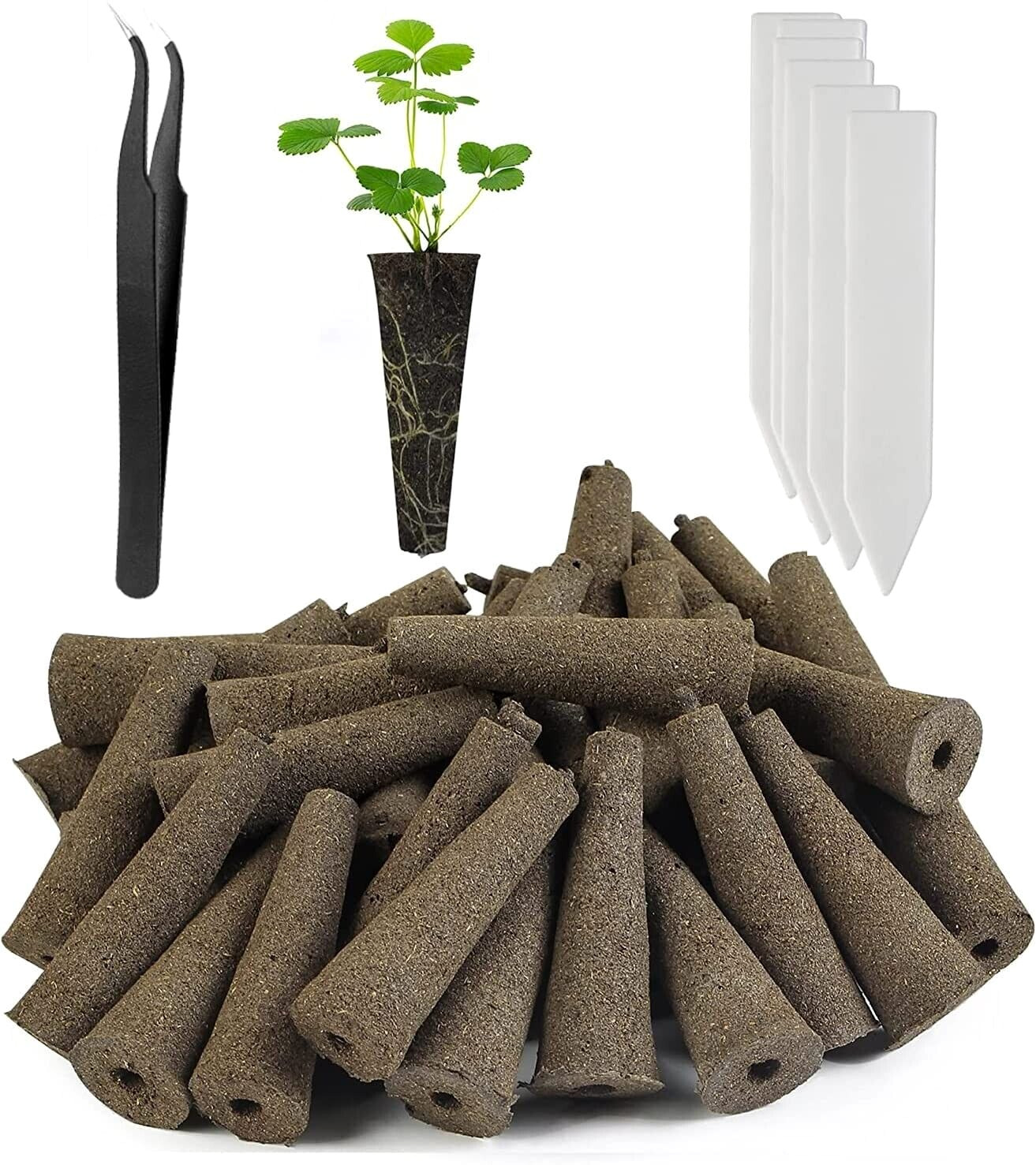30 Pack Root Grow Sponges Seed Pods Compatible with Aerogarden for Hydroponic