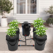 Hydroponics Growing System Kit Deep Water Culture Growing Kit with Pump 12W 110V picture
